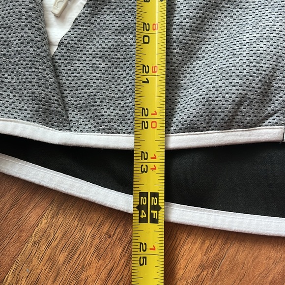 EUC Gray with white trim Zyia full zip jacket - Picture 8 of 15